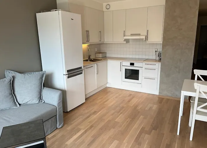 In Modern Complex Near Old Bergen